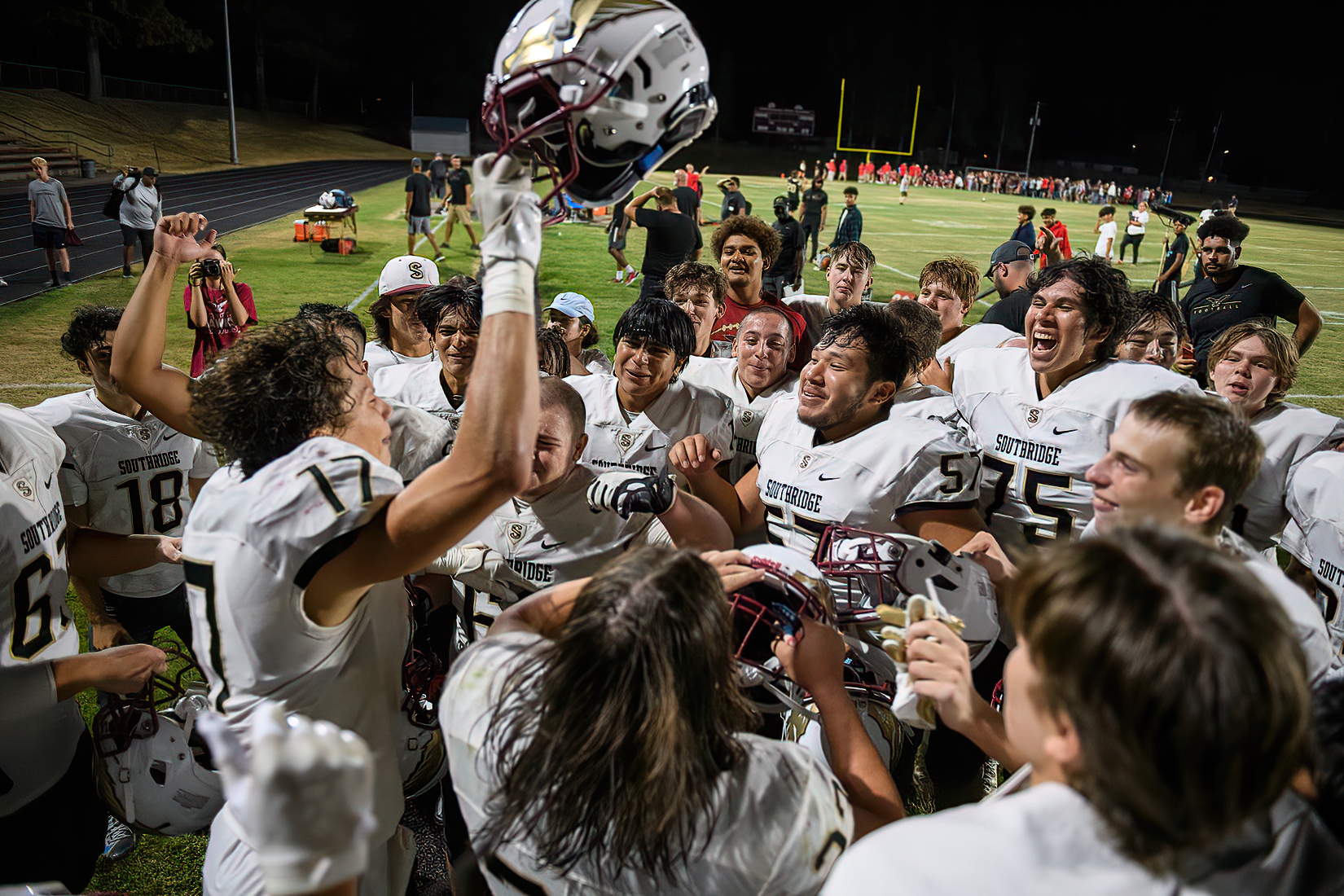 Southridge Centennial football Ken Waz 76